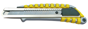 Нож макетен Topmaster 18мм метален/370101