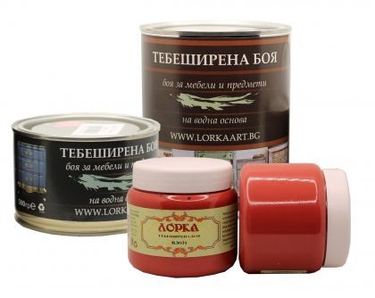 R3031 (Тъмно червено) - Тебеширена Боя
