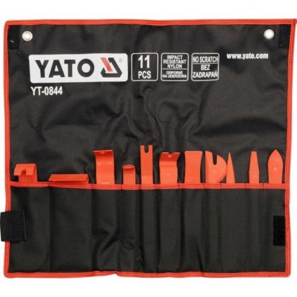 Комплект инструменти за демонтаж на авто панели YATO, 11 части
