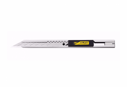 Макетен нож STANDART,OLFA SAC 1, INOX, 9 мм, SAB, DKB