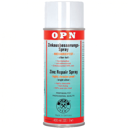 Цинков спрей OPN 63122, светло сребро, 400 ml