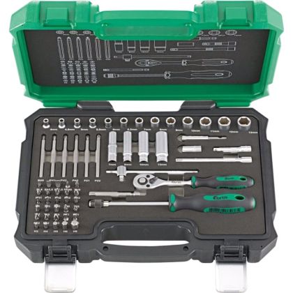 Комплект инструменти FORTIS, 1/4", 61 части