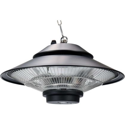 Инфрачервен отоплител с дистанционно, висящ YATO, IP44, 1500 W