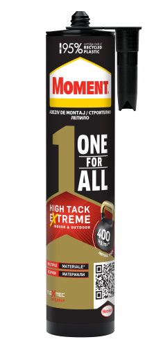 Moment OneForAll High Tack EXTREME монт. лепило Flextec бяло 440 гр.
