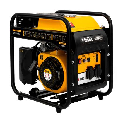 Генератор инверторен GT-2500iF, 2,5 kW, 230 V, отворен корпус, ръчен старт DENZEL