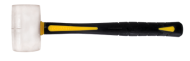 Чук гумен със стъклофибърна дръжка бял 340гр Topmaster/240906