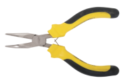 Клещи мини полукръгли извити 125мм Topmaster/211010