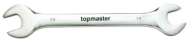 Ключ гаечен 10х11  CR-V Topmaster/230103