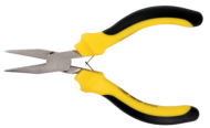 Клещи мини плоски челюсти 125мм Topmaster/211014