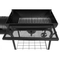 Градинско барбекю с опушвач на дървени въглища LUND, 64 х 37 см