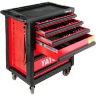Количка за инструменти YATО, 6 чекмеджета, 430 кг, 177 части