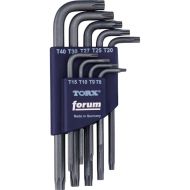 Комплект Г-образни ключове FORUM, ТХ8 - ТХ40, 9 части