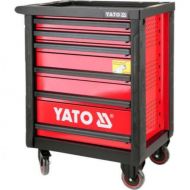 Количка за инструменти YATO, 6 чекмеджета, 450 кг, празна