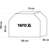 Покривало за барбекю YATO YG 20051, 150 X 65 X 105 см