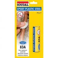 Епоксидно лепило SOUDAL Epoxy Plastic Steel 83A, пластелин, 57 гр