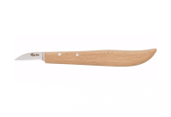 Нож за дърворезба с дървена дръжка,140 / 35 мм