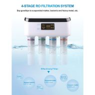 Система за филтриране на вода с обратна осмоза RO, HIDROTEK RO-50G-FFE, 190 л/ден