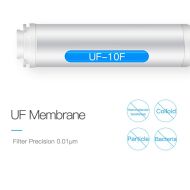 Филтрираща система за вода с 3 филтъра PP+UF+CTO, HIDROTEK KUF-3