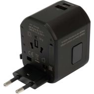 Универсално зарядно / адаптер YATO, QC 3.0, USB-C, 5-12 V, 18 W