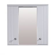 Шкаф за баня от PVC горен огледален с LED осветление 55 см ICMC 1043-55