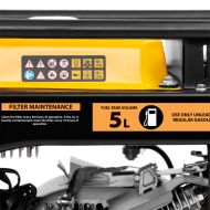 Генератор инверторен GT-2500iF, 2,5 kW, 230 V, отворен корпус, ръчен старт DENZEL