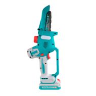 Акумулаторен мини верижен трион TOTAL INDUSTRIAL, 13 cm, без батерия