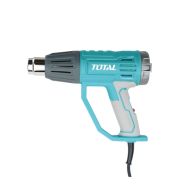 Пистолет за горещ въздух TOTAL INDUSTRIAL, 2000 W, LCD, 50-600°C + аксесоари, TL IND TB20056 INDUSTRIAL