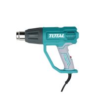 Пистолет за горещ въздух TOTAL INDUSTRIAL, 2000 W, 550°C + аксесоари, TL IND TB20078 INDUSTRIAL